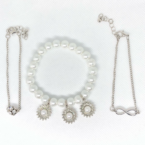 🔘5 For 25$ 3pc Infinity Bracelet - Picture 3 of 3